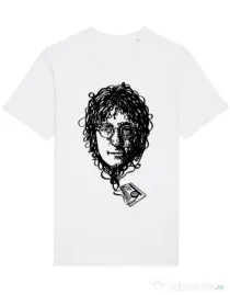 Tricou STANLEY STELLA barbat Imagine Cassette Alb