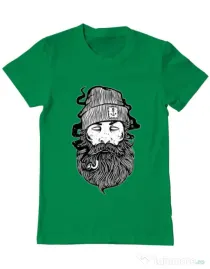 Tricou ADLER barbat Sailor Man Verde mediu