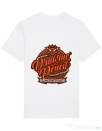 Tricou STANLEY STELLA barbat Drawing Pencil Alb