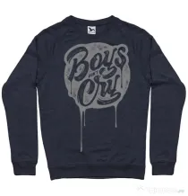 Bluza ADLER barbat Boys Dont Cry Denim inchis