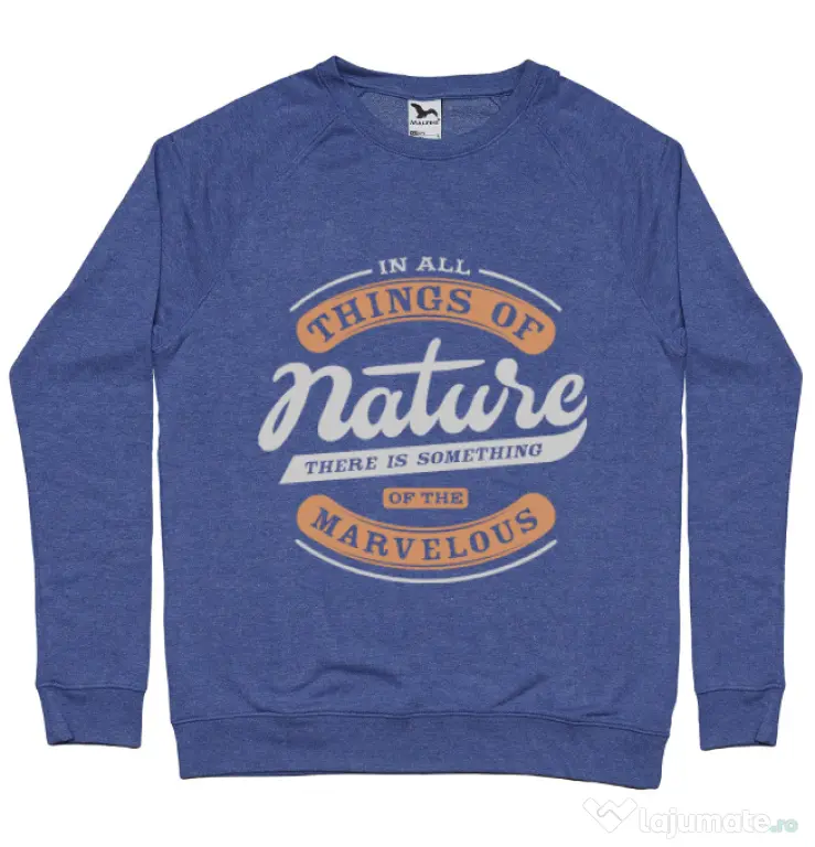 Bluza ADLER barbat Nature Albastru melanj