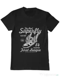Tricou ADLER barbat Superfly Negru