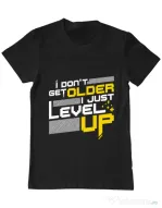 Tricou ADLER barbat I dont get older Negru