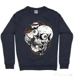 Bluza ADLER barbat Coffee Addict Denim inchis