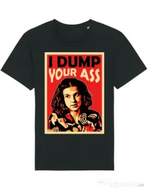Tricou STANLEY STELLA barbat I dump your ass Negru
