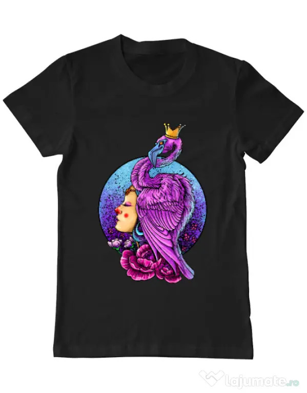 Tricou ADLER barbat Queen Negru