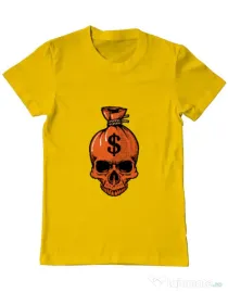 Tricou ADLER barbat Sack Galben