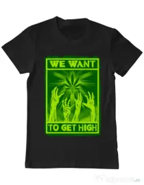 Tricou ADLER barbat High zombies Negru
