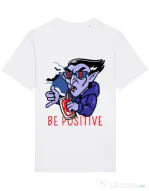 Tricou STANLEY STELLA barbat Be positive Alb