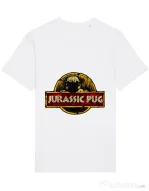 Tricou STANLEY STELLA barbat Jurassic Pug Alb