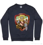 Bluza ADLER barbat The Barbarian Denim inchis