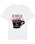 Tricou STANLEY STELLA barbat Te scot la un zambet Alb