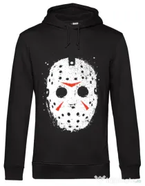 Hoodie barbat cu gluga Jason Mask Negru