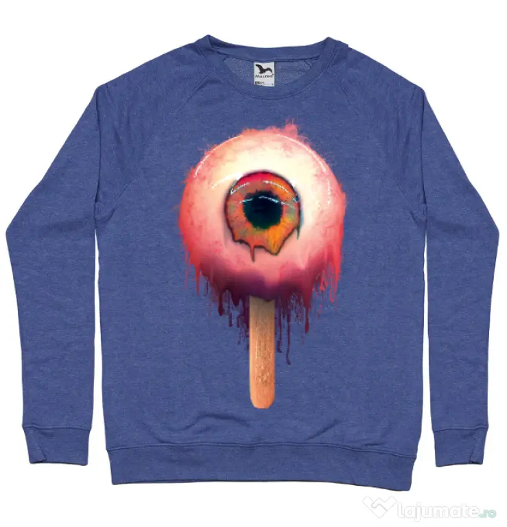 Bluza ADLER barbat Eyesicle Albastru melanj
