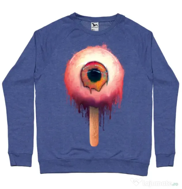 Bluza ADLER barbat Eyesicle Albastru melanj