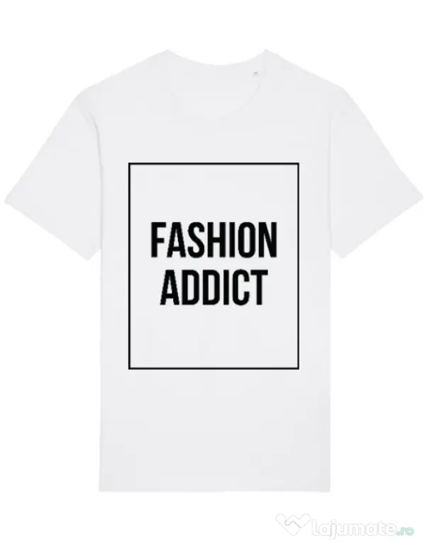 Tricou STANLEY STELLA barbat Fashion addict Alb