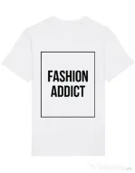 Tricou STANLEY STELLA barbat Fashion addict Alb
