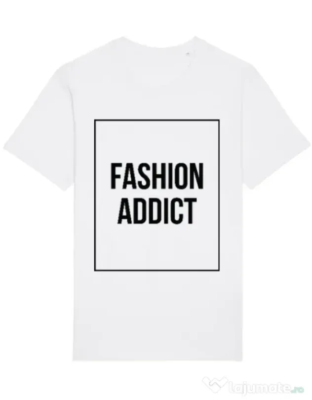 Tricou STANLEY STELLA barbat Fashion addict Alb