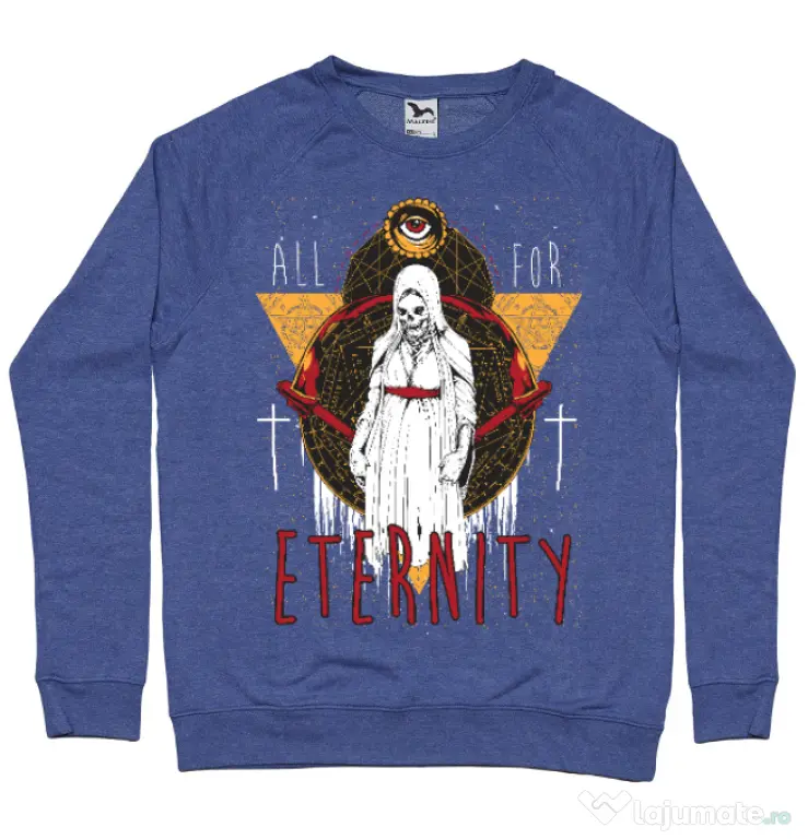 Bluza ADLER barbat All for eterniry Albastru melanj