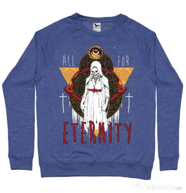 Bluza ADLER barbat All for eterniry Albastru melanj