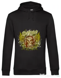 Hoodie barbat cu gluga Best pilots Negru