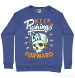 Bluza ADLER barbat Keep pushing Albastru melanj
