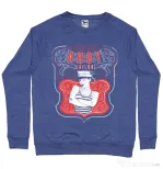 Bluza ADLER barbat Ahoy sailor Albastru melanj