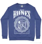 Bluza ADLER barbat Bad bones crew always win Albastru melanj