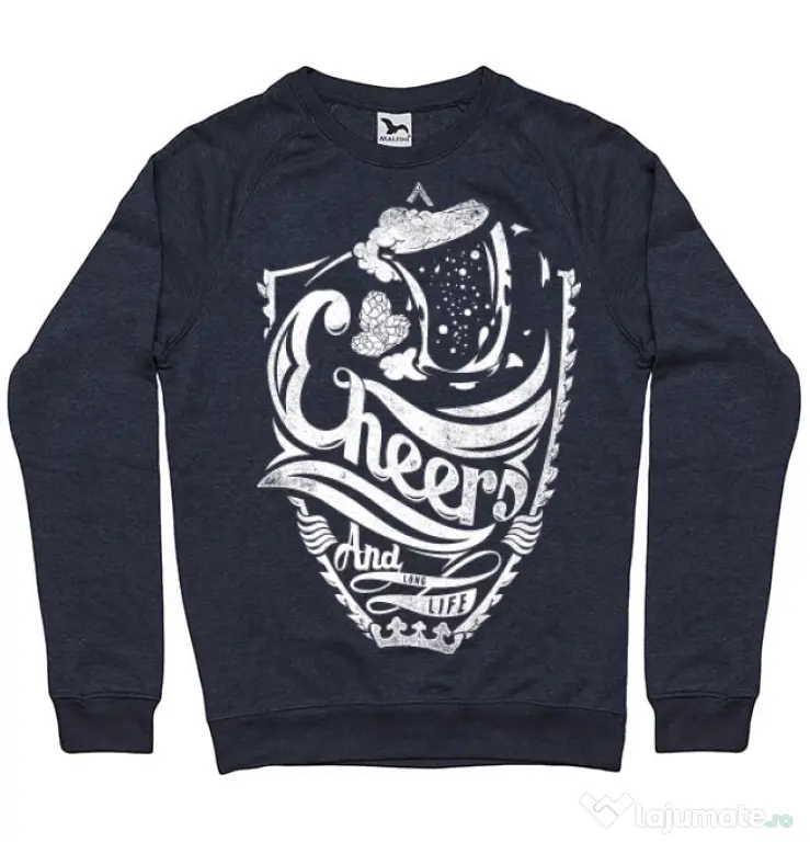 Bluza ADLER barbat Cheers Denim inchis