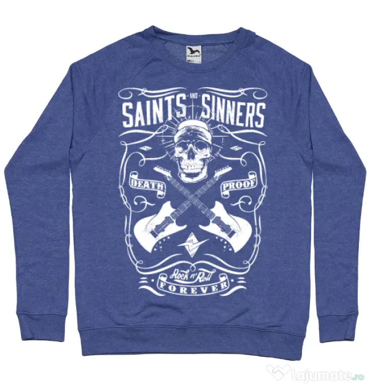 Bluza ADLER barbat Death proof II Albastru melanj