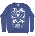 Bluza ADLER barbat Death proof II Albastru melanj