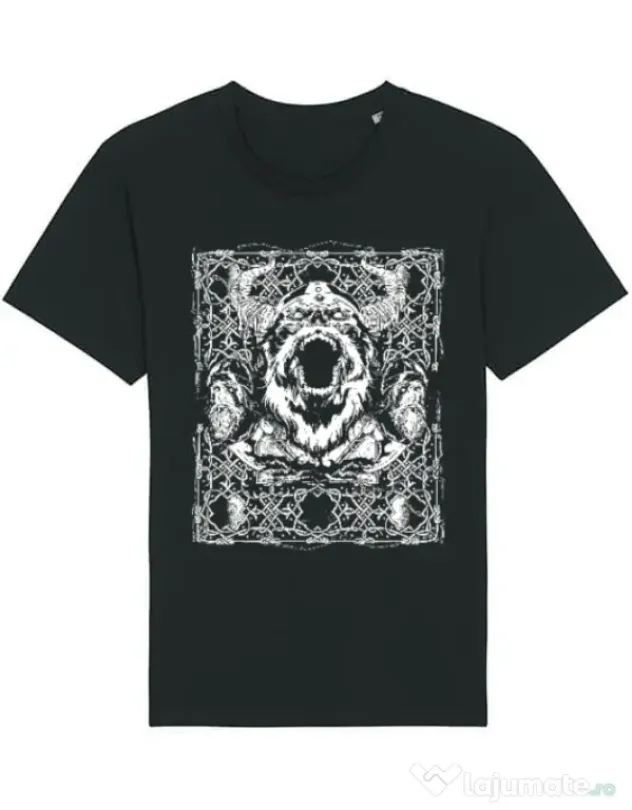 Tricou STANLEY STELLA barbat Viking rage Negru