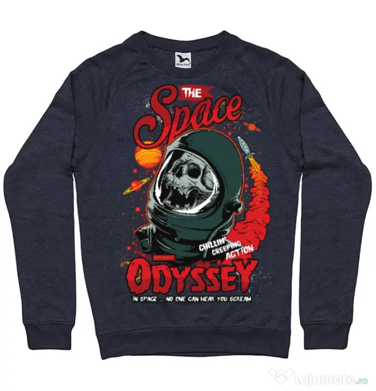 Bluza ADLER barbat The space odyssey Denim inchis