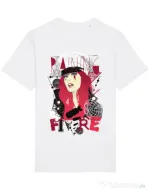 Tricou STANLEY STELLA barbat Raining fire Alb