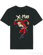 Tricou STANLEY STELLA barbat Santa Skank Kid Negru