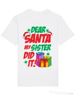 Tricou STANLEY STELLA barbat My sister did it Alb