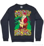 Bluza ADLER barbat Naughty Santa Denim inchis