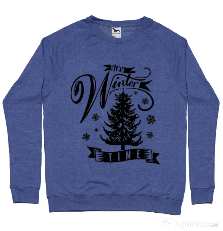 Bluza ADLER barbat Winter time Albastru melanj