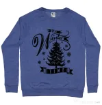 Bluza ADLER barbat Winter time Albastru melanj