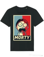 Tricou STANLEY STELLA barbat Morty Negru