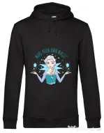 Hoodie barbat cu gluga Make your own magic Negru
