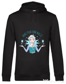 Hoodie barbat cu gluga Make your own magic Negru