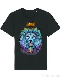 Tricou STANLEY STELLA barbat Lion king Negru