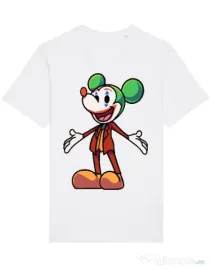 Tricou STANLEY STELLA barbat Joker Mouse Alb