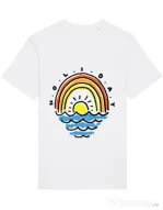 Tricou STANLEY STELLA barbat Holiday Alb
