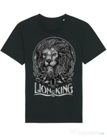 Tricou STANLEY STELLA barbat Lion king Negru