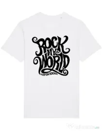 Tricou STANLEY STELLA barbat Rock my world Alb