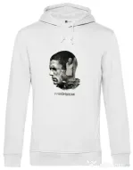 Hoodie barbat cu gluga Michael Alb