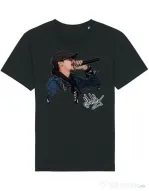 Tricou STANLEY STELLA barbat Adi Morosanu FAMILIA Negru