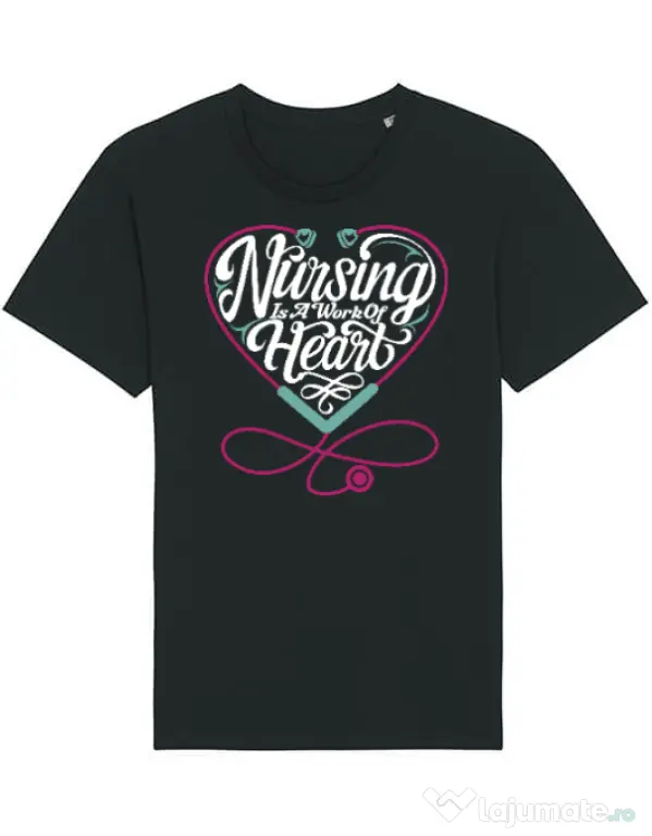 Tricou STANLEY STELLA barbat Work of heart Negru